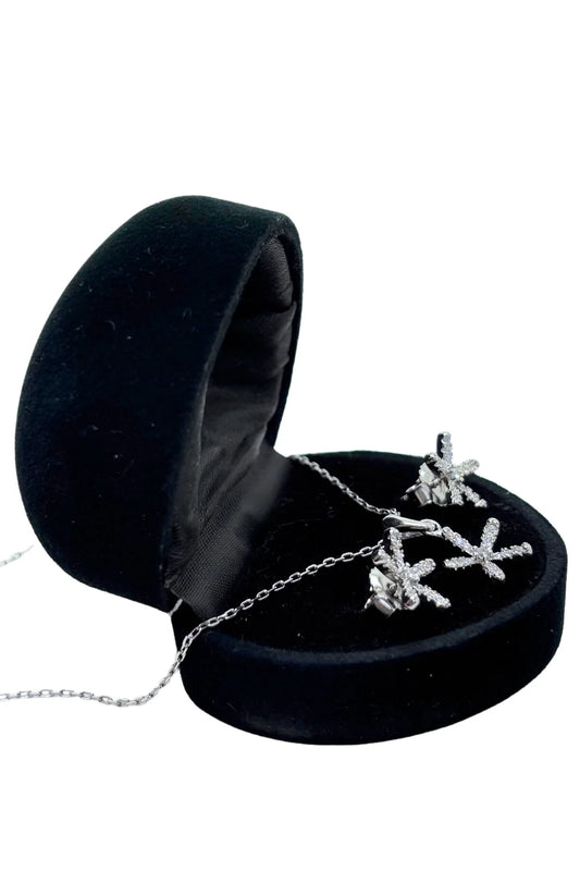 Glittering Starfish Silver Set & Set - Jewels of the Sea Collection