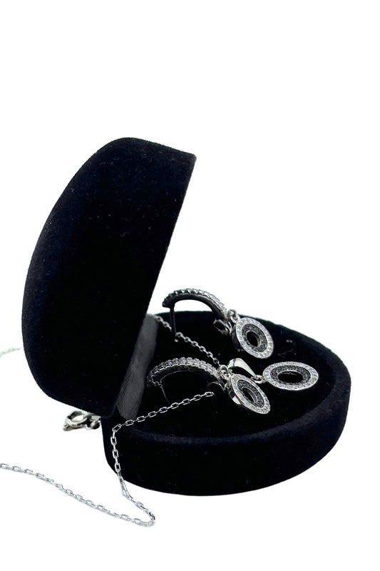 Shadow Sparkle Silver Set&Set