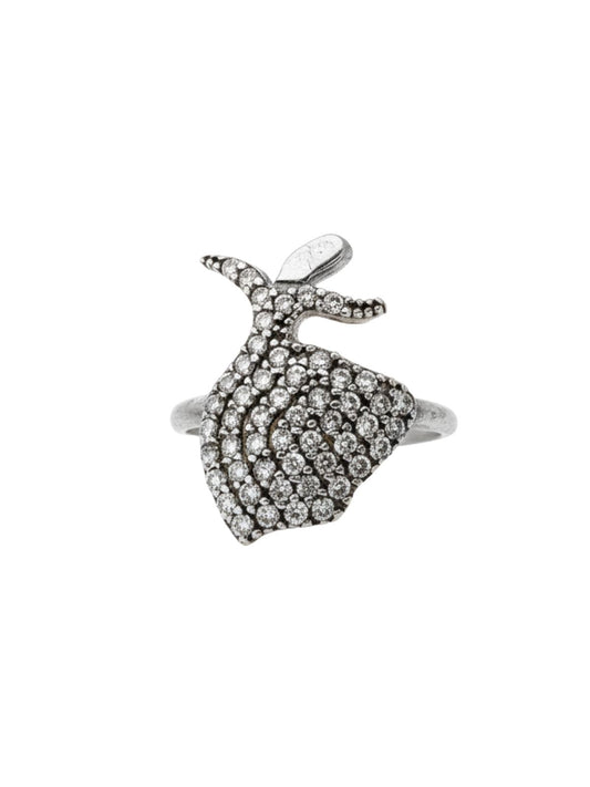 Ayarlanabilir Semazen Kadın Gümüş Yüzük