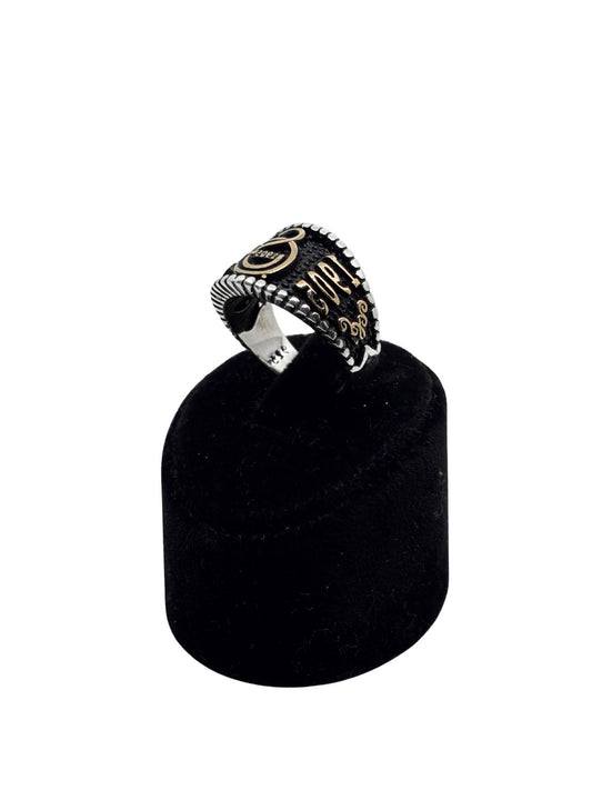 Karartma Galatasaray Erkek Gümüş Yüzük