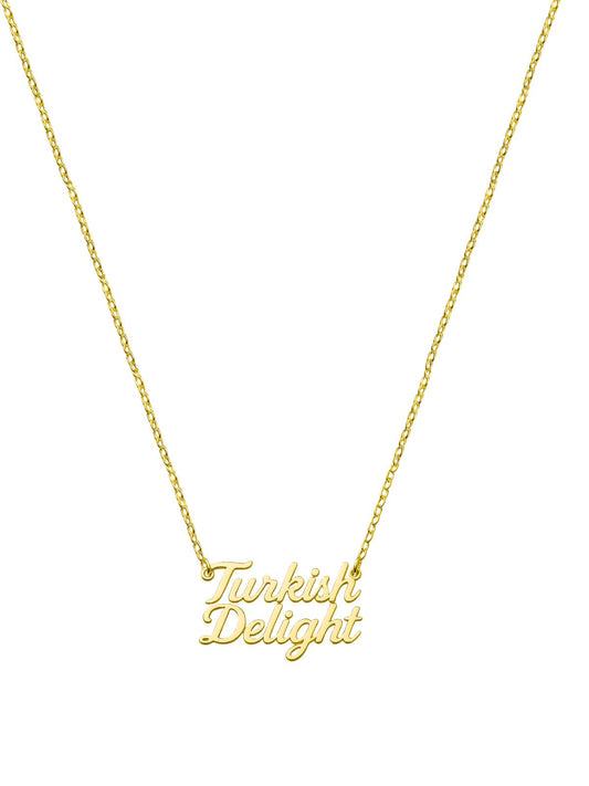 Turkish Delight Gümüş Kolye