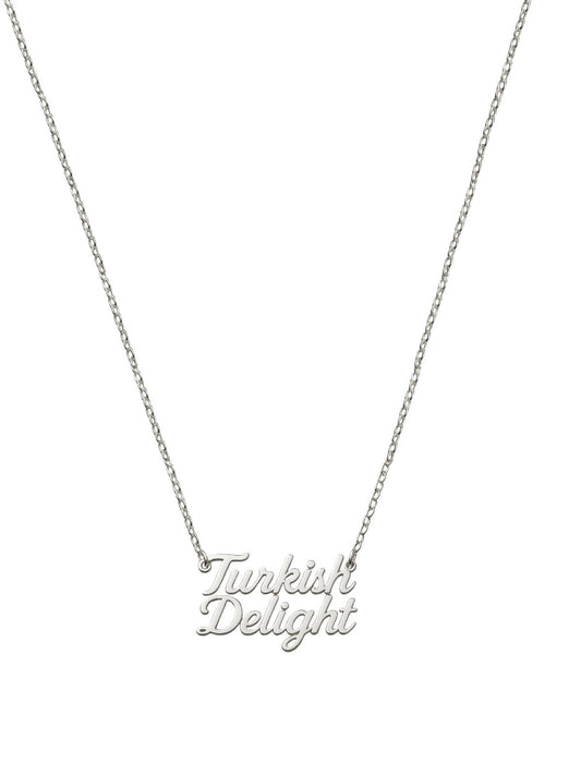 Turkish Delight Gümüş Kolye