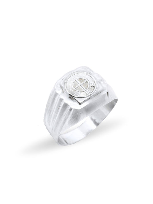 BMW Amblemli Gümüş Erkek Retro Yüzük