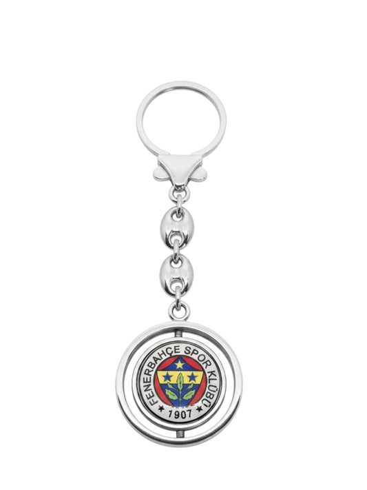 Fenerbahçe Futbol Takımlı Gümüş Anahtarlık
