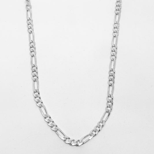Gümüş Figaro Zincir Kolye 41CM