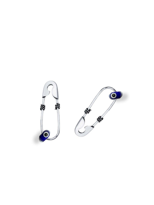 Gümüş Çengel İğne Küpe