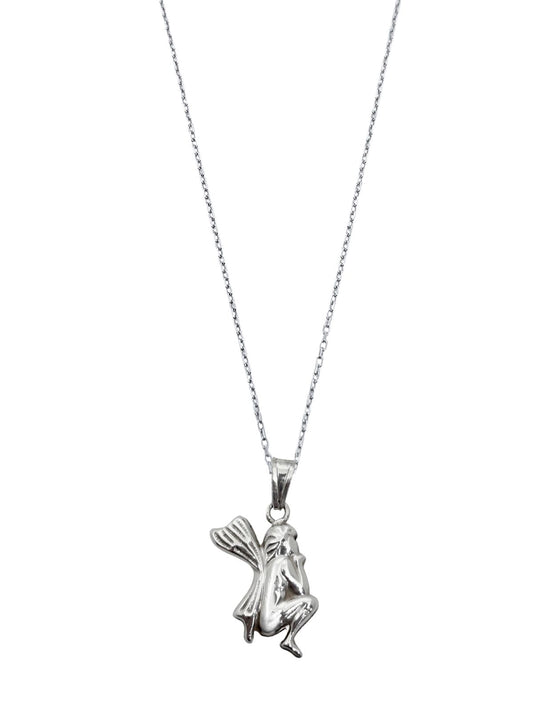 Gümüş Peri Kadın Kolye 1,5cm x 3cm