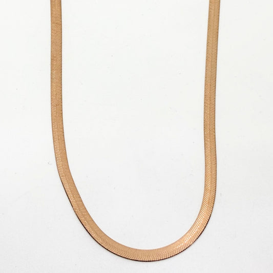 Ezme İtalyan Gümüş Yılan Zincir 40CM