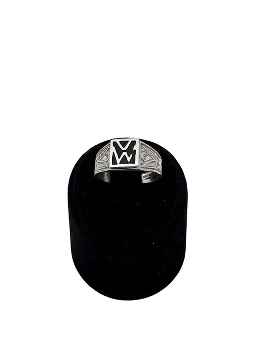 Vintage Volkswagen Gümüş Erkek Yüzük