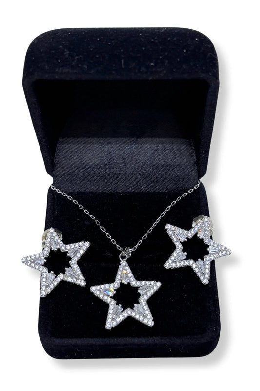 Glitter Star Silver Set &amp; Set