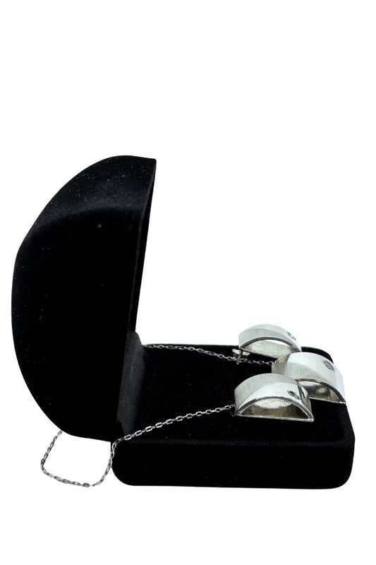 90s Super Model Silver Set&amp;Suit