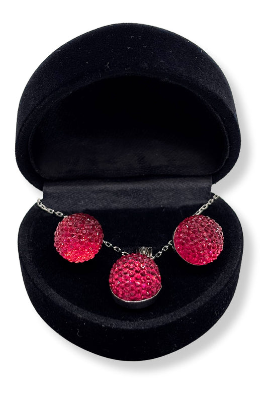 Cherry Işıltılı Gümüş Set&Takım