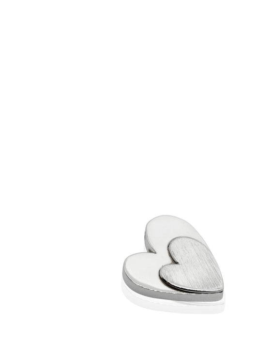 İri Çift Kalp Gümüş Kolye Ucu 3.9x3 cm [OYSY214]