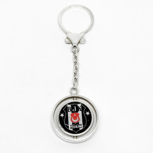 Besiktas Silver Keychain