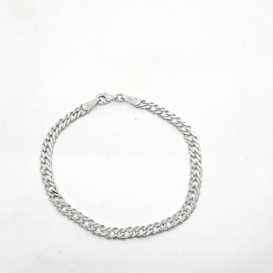 Classic Silver Men's Chain Bracelet