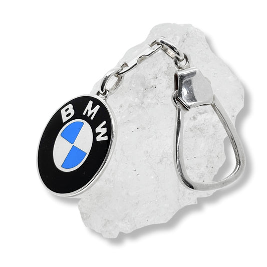 BMW Silver Keychain