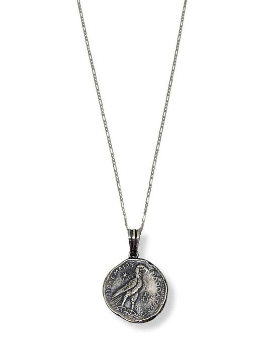 Ptolemy V Epiphanes AR Tetradrachm Gümüş Antik Coin Para Kolye