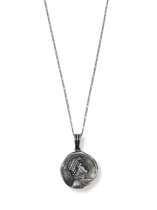 Ptolemy V Epiphanes AR Tetradrachm Gümüş Antik Coin Para Kolye