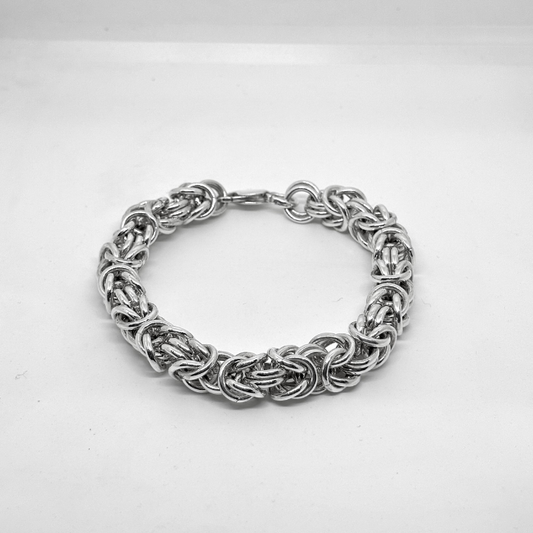 Thick King Model Silver Bracelet