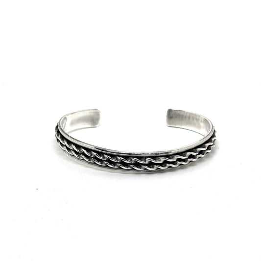 Silver Wave Bracelet