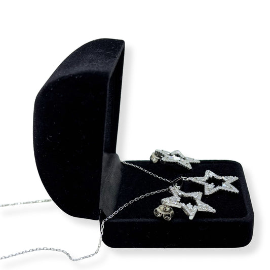 Glitter Star Silver Set &amp; Set