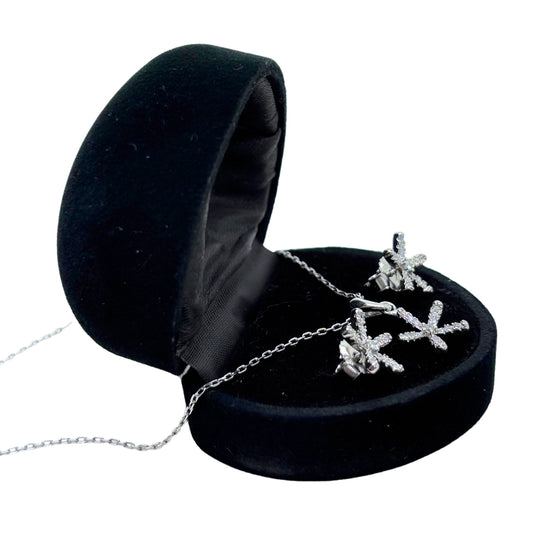 Glittering Starfish Silver Set &amp; Set - Jewels of the Sea Collection